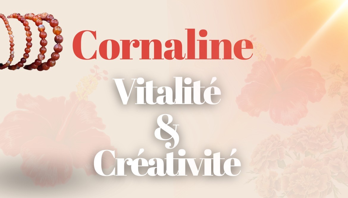 Cornaline – Pierre de Vitalité et Désir d’Enfant – Vertus et Utilisation en Lithothérapie